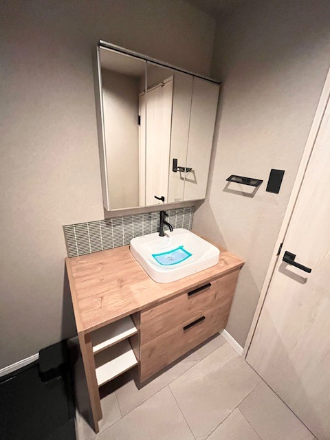 レジディアタワー麻布十番16階 洗面