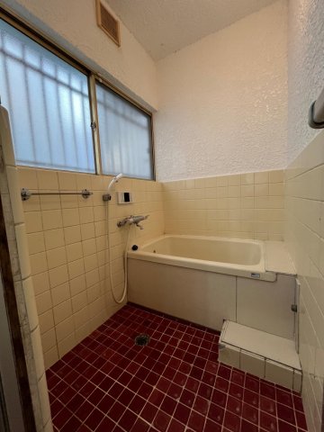 鳩ケ谷戸建 明るいバスルーム