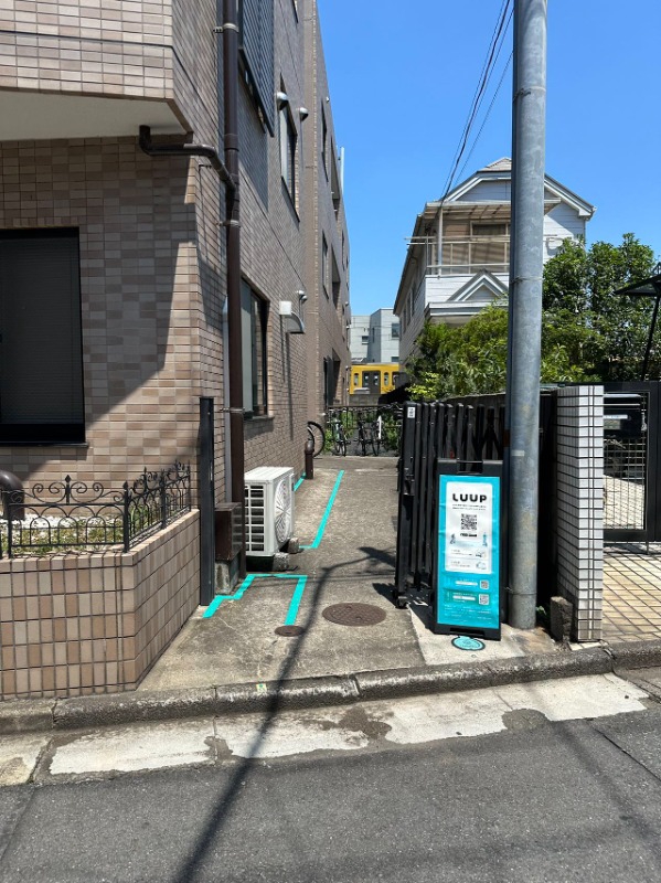 プラムコート沼袋1階 LUUP設置