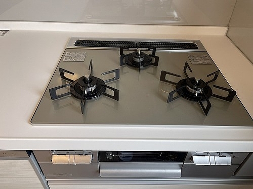 コスモ新小岩サウスコート 3口ガスコンロ（内装後）