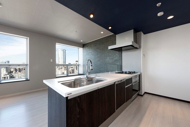 レジディアタワー麻布十番18階 キッチン