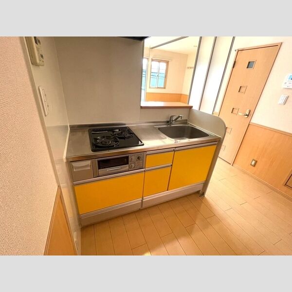 グランメール・M201号室 対面キッチン