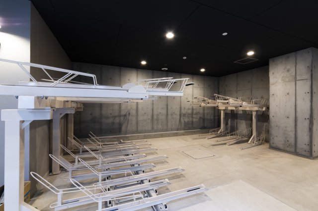 プラウドフラット両国1106号室 駐輪場　※参考写真