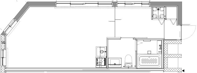 GENOVIA大山0501号室 区画図