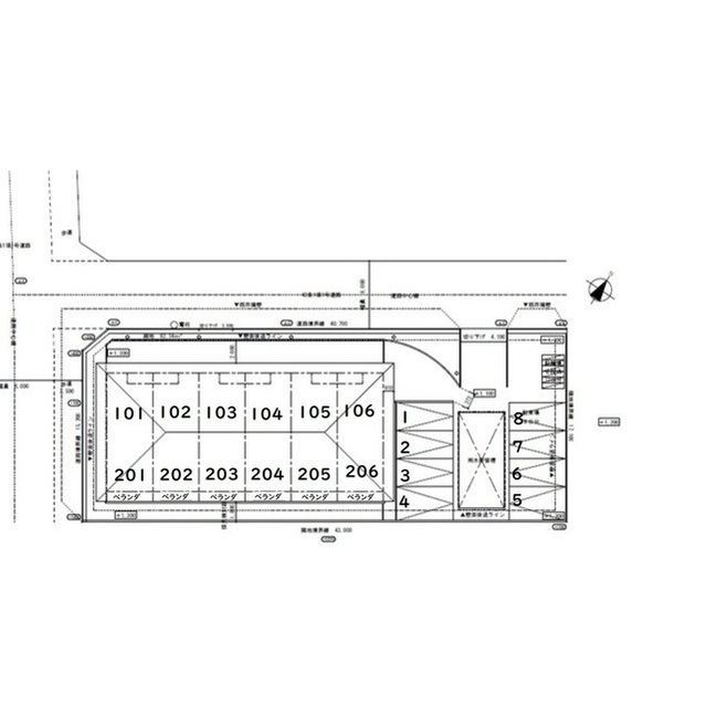 アムール松飛台 外観