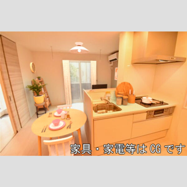 メゾンレポルディ キッチン(家具・家電はイメージ)