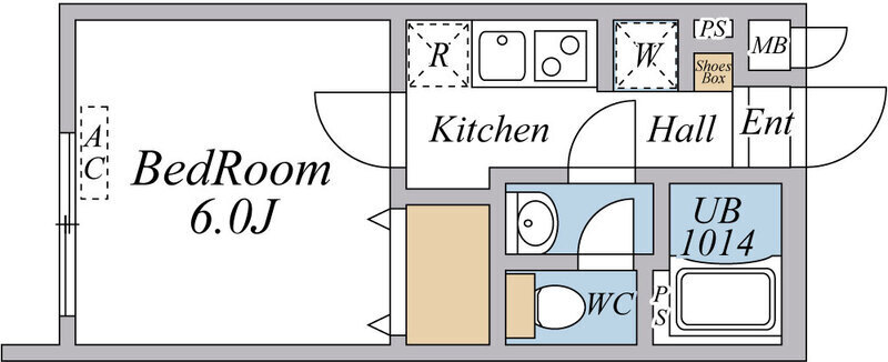 リブリ・西浦和1階 間取