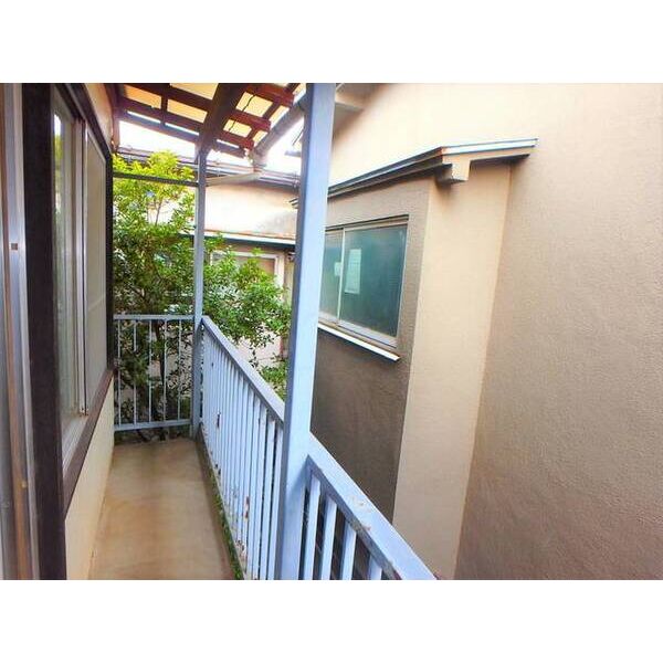 三山荘 バルコニー