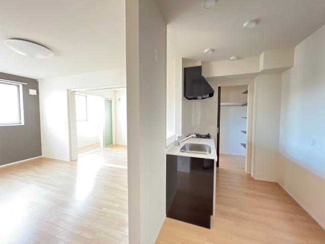 （仮称）小田原市飯泉アパート新築工事201号室 リビング（イメージ）