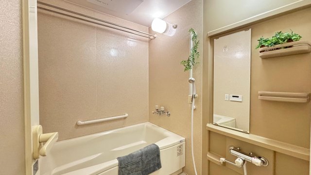 ルリエ大船308号室 衣類乾燥、暖房、冷房も使える浴室