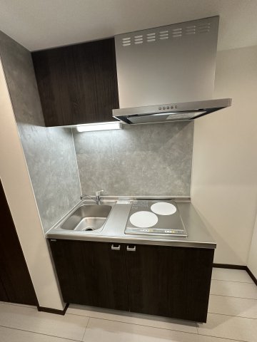 グラシア長津田104号室 ２口ＩＨヒーターで料理する方も満足♪キッチン収納スペースも豊富です★