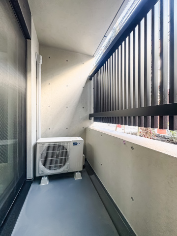 スカイコートソレア新丸子103号室 バルコニー