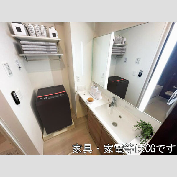 サフィール富士見台102号室 洗髪洗面化粧台