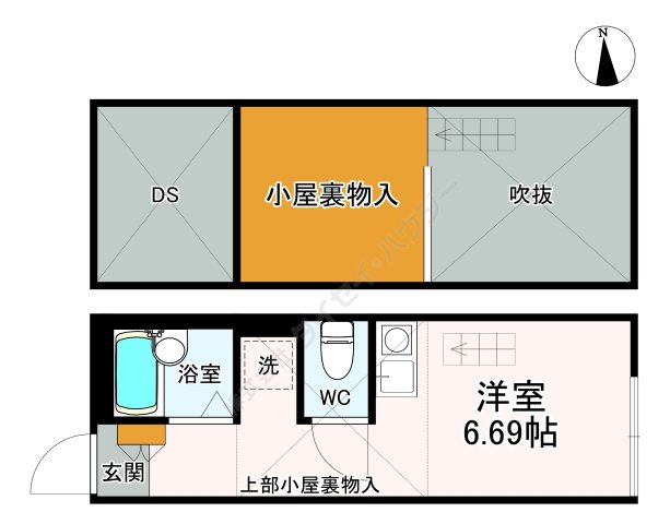 イル・ソーレ桜ヶ丘0102号室 間取