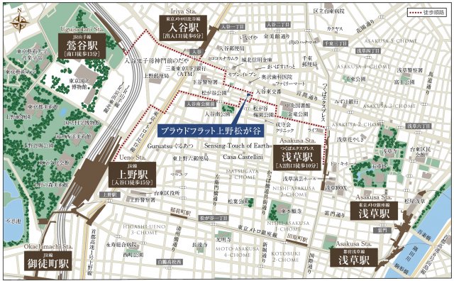 プラウドフラット上野松が谷303号室 null