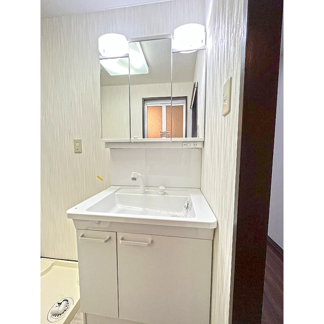 サンハイム清水0409号室 嬉しい洗面化粧台