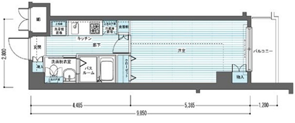 フェニックス吉祥寺アヴァンティーク3階 間取