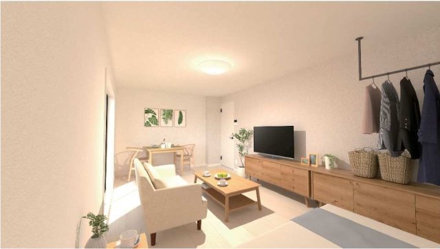 Ｇｌｕｃｋ船橋1階 室内イメージパース