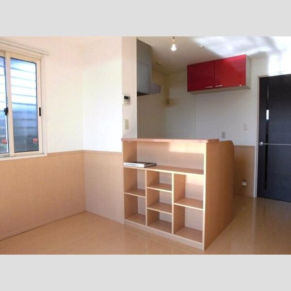 レセンテ・ジュン106号室 対面カウンター収納