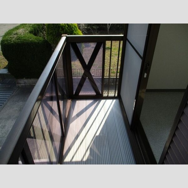 コーポフロンティアⅠC号室 バルコニー