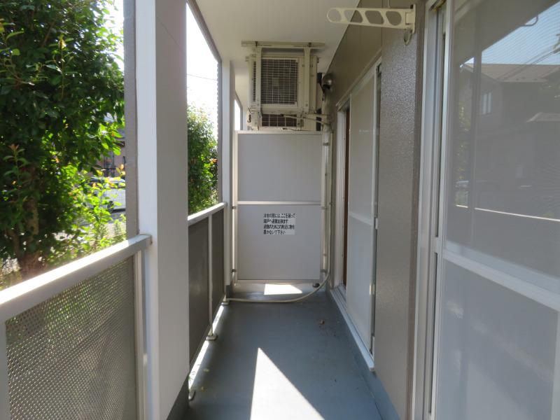 メゾンアンソレイエ1階 バルコニー