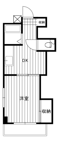 メゾン杉山V201号室 間取