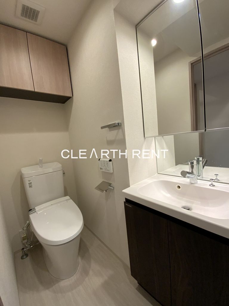 コンシェリア麻布 ＰＬＡＴＩＮＵＭ ＳＱＵＡＲＥ10階 嬉しい独立洗面台