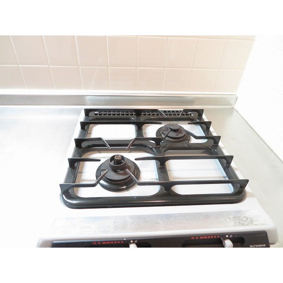 ル・グロワール0203号室 2口ガスコンロ