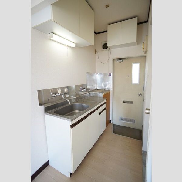 ハイムサンシャワー キッチンにはガスコンロ設置可能♪