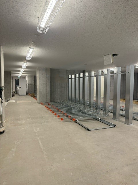 びゅうリエット横浜東神奈川1012号室 駐輪場　※実際の使用状況とは異なります(現況優先)