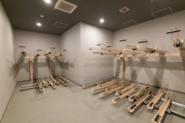 プラウドフラット西日暮里303号室 駐輪場