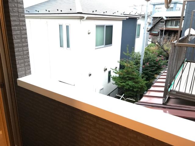 リリィガーデン202号室 ベランダ