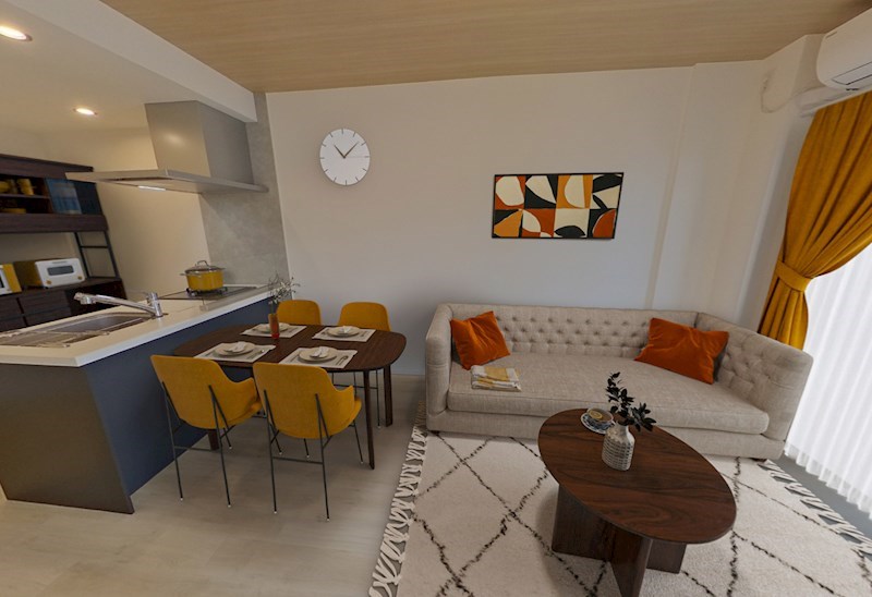 レジディア神田東12階 リビング　※これはVR画像です。