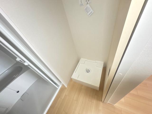 サン　フォレストⅤ203号室 洗濯機置場