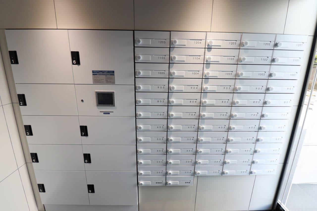 GENOVIA京成立石Ⅱskygarden0202号室 メールボックス・宅配ボックス