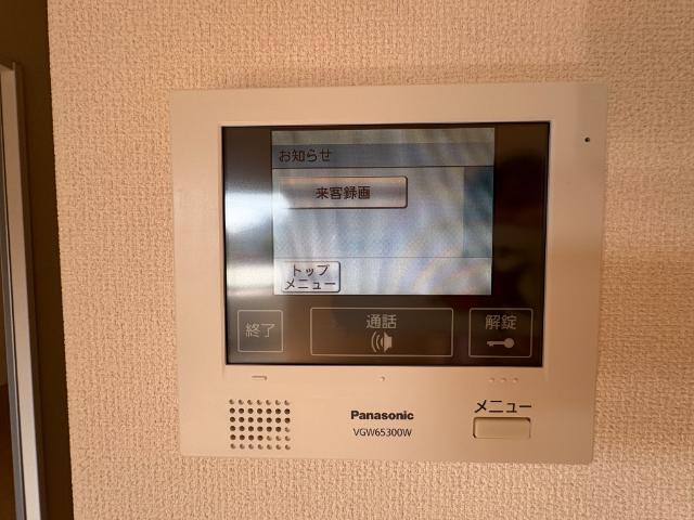 ヴィラ　グローリア カメラ付きインターホン