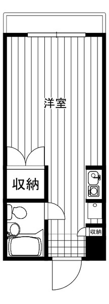 マリオン八王子Ⅲ303号室 間取