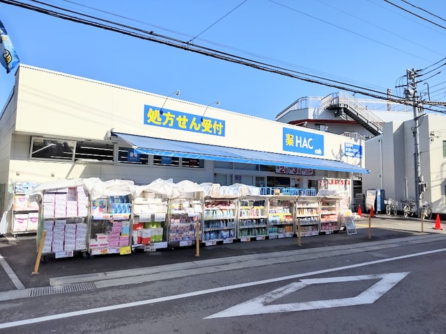 ヒルズ安藤0505号室 【ドラッグストア】ハックドラッグ川崎稲田堤店まで156ｍ