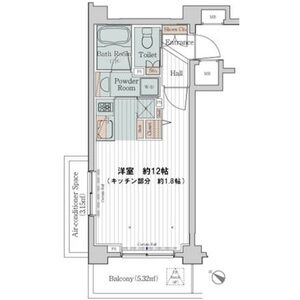 カスタリア三宿0214号室 間取