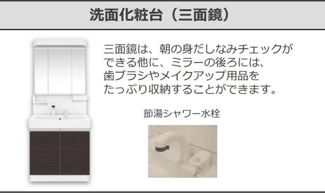 イーストフェザー103号室 洗髪洗面化粧台（イメージ）