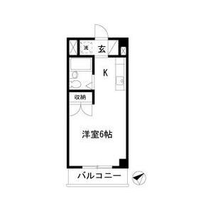 エステートピア・ルリ303号室 間取