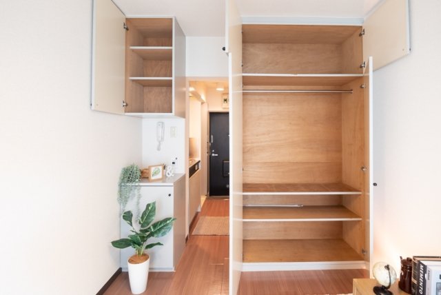 モビーレ等々力 クローゼット※家具・小物はイメージです