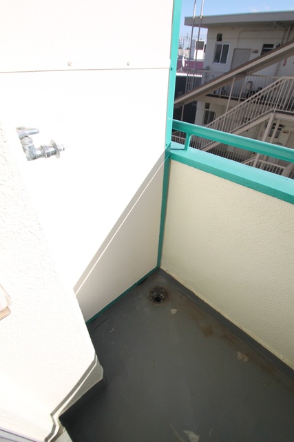 パールハイツ立川3階 室外洗濯機置き場！