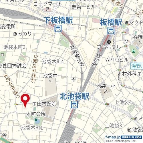 スカイコート池袋第５3階 null