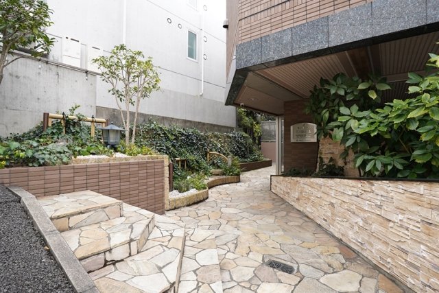 菱和パレス品川島津山 エントランス