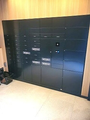 グランマーチ芝公園4階 宅配BOX