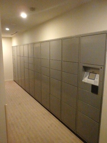 ザ・パークハウス晴海タワーズクロノレジデンス21階 宅配ボックス　※2017年5月撮影の写真