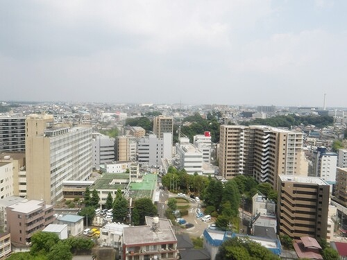 パークスカイタワー松戸22階 バルコニーからの眺望　※2025年7月撮影