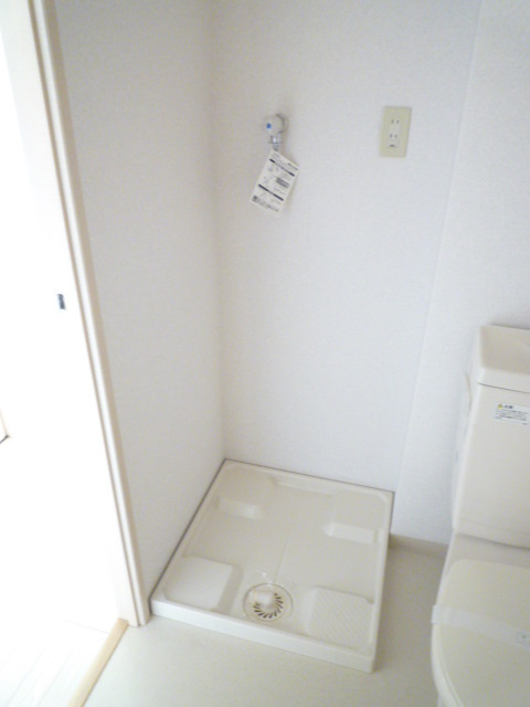 芝コーポ５号館0414号室 洗濯機置場です