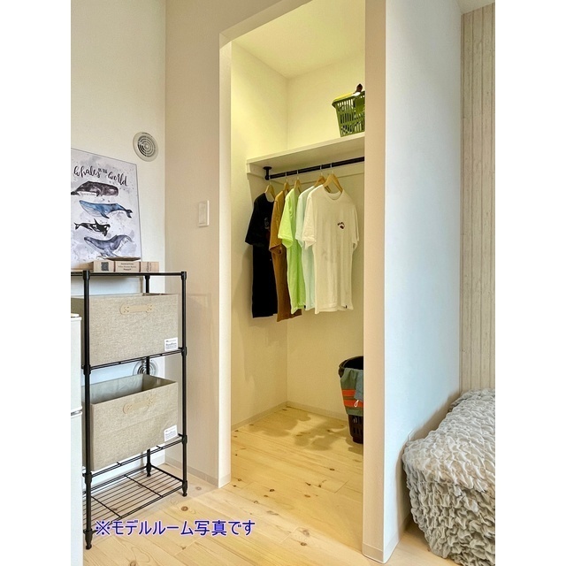 Ｋｕｍｕｋａｈｉ　Ｔｅｒｒａｃｅ201号室 ☆オープン収納(モデルルーム写真)